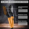 Beard Straightener Grooming Kit for Men, Beard Growth Kit, Wash, Brush & Comb, Unscented Growth Oil, All Natural Sandalwood Balm, Conditioner, Razor & Scissors, Great Gift Idea for Men's (Bamboo) view 2