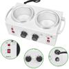 Panghuhu88 Panghuhu88 Double Professional Wax Warmer Pot,Dual Parrafin Waxing Machine, SPA Equipment Adjustable Temperature, Facial Skin Hair Removal Tool Set view 4