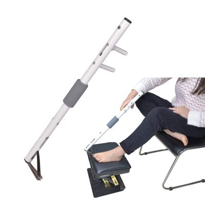 Long Handled Toenail Clippers Wide Jaw Opening, for Thick Nails, for The Seniors, Fat, Disabled with Arthritis, Easy Reach Pedicure Auxiliary Tools(Include 2 Nail Cutter) (XS-Length 19.68Inch)