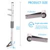 Long Handled Toenail Clippers Wide Jaw Opening, for Thick Nails, for The Seniors, Fat, Disabled with Arthritis, Easy Reach Pedicure Auxiliary Tools(Include 2 Nail Cutter) (XS-Length 19.68Inch) view 3