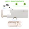 2 Boxes 2PCS Ear Nail Gun Disposable Aseptic Household Ear Piercing Gun Portable Ear Piercing Gun Group Ear Piercing Tools (New Generation) (4MM, 5MMSilver) view 3