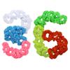 36 Pcs Solid Hair Scrunchies - Neon Mix view 1