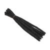 100% Human Hair Dreadlocks Afro Kinky 10Strands 1.06cm Fashion Crochet Braiding Hair for Men (12 inch,1B) view 1