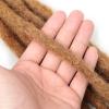 100% Human Hair Dreadlocks Afro Kinky 10Strands 1.06cm Fashion Crochet Braiding Hair for Men (12 inch,27) view 3