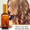 ARGANMIDAS Hair Oils, Moroccan Argan Oil for Hair and Face Skin Moisturizer, Leave Hair Soft & Shiny, Hair Treatment oil for Men Women Dry Damaged Frizzy Hair, 3.4 Fl Oz view 3