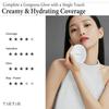 TIRTIR My Glow Cream Cushion | Natural Coverage, Hydrating, Dewy, Glow Finish, 24-Hours Long Lasting, Moisture barrier, Korean Cushion, Pack of 1 (0.63 oz.), #21N Ivory view 3