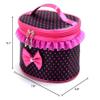 JBIVWW Women Bag Polyester Multifunction Make up Organizer Bag Women Cosmetic Bags Travel Handbag Bolso Female Portable Bags (Color : Coffee) view 4
