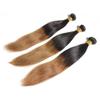 16-26 Inch Ombre Straight Hair #1B/30 Chocolate Brown. Ombre Makes It Fun To Be Double-Minded! This Two-Toned Silky Straight Hair Is A Must Wear! (24" Ombre Straight Hair) view 4