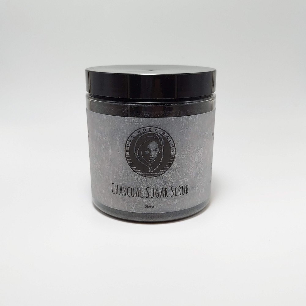 Charcoal Sugar Scrub