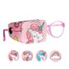 Astropic Girls Eye Patches Right Eye Set (Pink Hair Unicorn & English Rose Pink) view 2