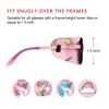 Astropic Girls Eye Patches Right Eye Set (Pink Hair Unicorn & English Rose Pink) view 4