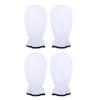 Beaupretty 2 Pairs Paraffin Wax Bath Mitts Paraffin Bath Gloves Elastic Opening Heated Hand Spa Mittens for Wax Warmer Paraffin Wax Machine White view 1