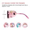 Astropic 5 Pcs Girls Left Eye Patches Set (Pink Hair Unicorn & 4pcs Pink) view 4