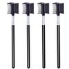 4 PCS Eyebrow Brush and Comb,Makeup Eyelash Comb,Portable Spoolie Brushes for Eyelashes Extension view 1