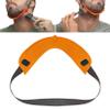Quality Time Beard Neckline Shaper Guide; Hands-Free, Durable, Adjustable, Original Beard Template, Do-it-yourself Neck Haircut Tool, Beard Lineup Shaping Guard/Stencil, Made in USA, Patented. view 2