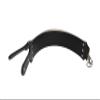 Mountain Mike black Bridle Shaving Strop with 6 piece latigo handle view 1