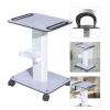 Beauty Cart - Salon Rolling Trolley Cart with Wheels, 3 Tier Mobile Spa Lab Service Esthetician Beauty Trolley,Max Load 110 lbs view 2
