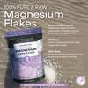 Aromasong RAW Magnesium Bath Flakes with 100% Natural Lavender, 3 LB Muscle Relaxing Organic Salts Mg Chloride, Mineral Soak. (Packaging May Vary) view 3
