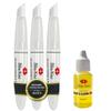 Bliss Kiss Simply Pure Dropper with Refillable Cuticle Squeeze Pen 3-Pack Kit (Crisp, 3-Pens) view 1