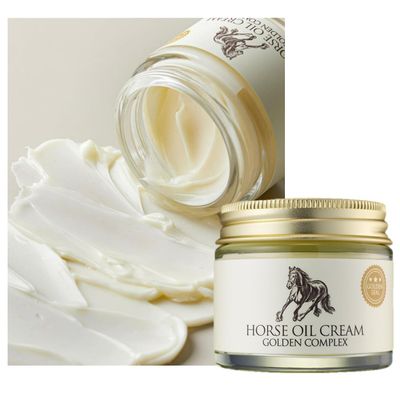 CHARMZONE Mayu Horse Oil & Gold Facial Cream  Korean Skincare with Horse Oil Extract & Golden Seal for Intense Moisturizing, Nourishing & Skin Vitality  All Skin Types (2.37 fl. Oz / 70 ml)