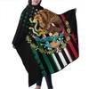 CebDs Mexico Distressed Flag Barber Cape, Professional Waterproof Hairdresser Cape, Anti-Static, Shampoo-Proof, Barber Accessories, Salon Hair Apron, Adult-55''X66'' view 2