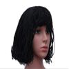 12 inch Short Braids Wigs for Black Women, African American Synthetic Crochet Box Braid Wigs with Bangs view 3