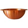 Portable Handles Satin Brushed Copper Bowl Foot Wash Tub view 1