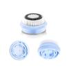 Replacement Facial Cleansing Brush Heads, Facial Cleanse Brush Head, Exfoliator Facial Brush Heads, for Acne Prone, Clogged and Enlarged Pores Radiance Sensitive Skins (4Pack/Black+Brown) view 3