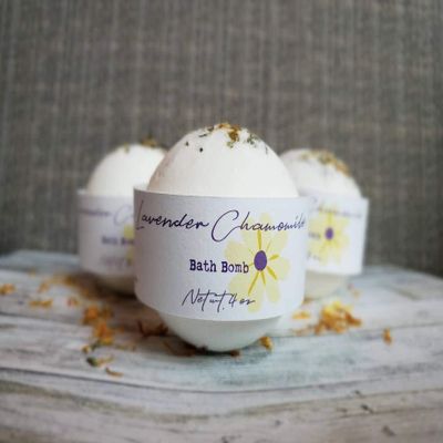 Bath Bombs, Lavender Chamomile Bath Bombs, Organic Bath Bombs, Handmade Bath Bombs