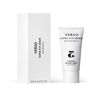 Verso Skin Care | Super Eye Serum | Rejuvenating Under Eye Serum for Youthful Skin | Eye Care Made Easy (0.67 fl oz)