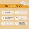UpWellness The ACV Secret Skin Moisturizer - Hydrating Cream with Apple Cider Vinegar, Hyaluronic Acid, Castor Oil, and More - Protect and Restore Skin - Physician Formulated - 30 ml view 4