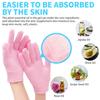 4 PCS Moisturizing Gloves and Socks, Gel Spa Moisturizing Therapy Sock  Glove, Soften Repairing Dry Cracked, Hands Feet Skin Care, Effective in Repair Dry and Chapped Hands and Feet Skin Care(Small) view 2