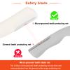 3Pcs Eyebrow Razor Trimmer, Multipurpose Exfoliating Dermaplaning Home Skin Care Safety Tool, Professional Facial Hair Removal,Shaver and Eyebrow Shaper For Women & Man view 3