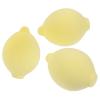 3pcs Foundation Beauty Sponge Cute Fruit Shaped Cosmetics Sponge for Liquid Cream Powder Yellow Lemon view 1