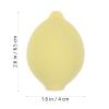 3pcs Foundation Beauty Sponge Cute Fruit Shaped Cosmetics Sponge for Liquid Cream Powder Yellow Lemon view 2