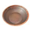 Satin Copper Foot Massage Soaking Bowl view 4