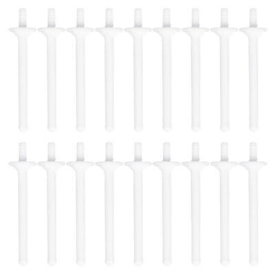 60pcs Nose Hair Wax Stick Waxing Applicator Sticks Nose Nostril Cleaning for Nasal Cleaning Rod Plastic Wand Spatulas