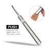 AKOAK 2 Pcs Stainless Steel Dead Skin Fork V - Shaped Nail Edge Dead Skin Durable Cuticles Dead Skin Scraper Nail Care Essential Gadget view 4