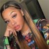 13x6 HD Lace Front Wig Ombre Highlight 1B/27 Colored Human Hair Straight Natural Hairline Brazilian Virgin Human Hair Wigs With Baby Hair Glueless Pre Plucked 150% Density For Black Women 18 Inch view 3