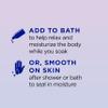 Dr Teal's Moisturizing Bath & Body Oil, Sleep Blend with Melatonin, Lavender & Chamomile Essential Oils, 8.8 fl oz. view 4