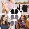 2 Pairs Winter Fingerless Touch 5% Spandex Bedtime Gloves Dryness Spa Plant Essential Oil Dry Hands Essential Oil Gloves Fingerless Apparel Hand Gloves Gel view 4