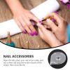 Lurrose 12pcs Nail Art Striping Tape Case Clear Empty Manicure Tape Roller Dispenser Nail Striping Line Case Holder for DIY Sticker Nail Design Manicure Tool view 2