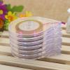 Lurrose 12pcs Nail Art Striping Tape Case Clear Empty Manicure Tape Roller Dispenser Nail Striping Line Case Holder for DIY Sticker Nail Design Manicure Tool view 3