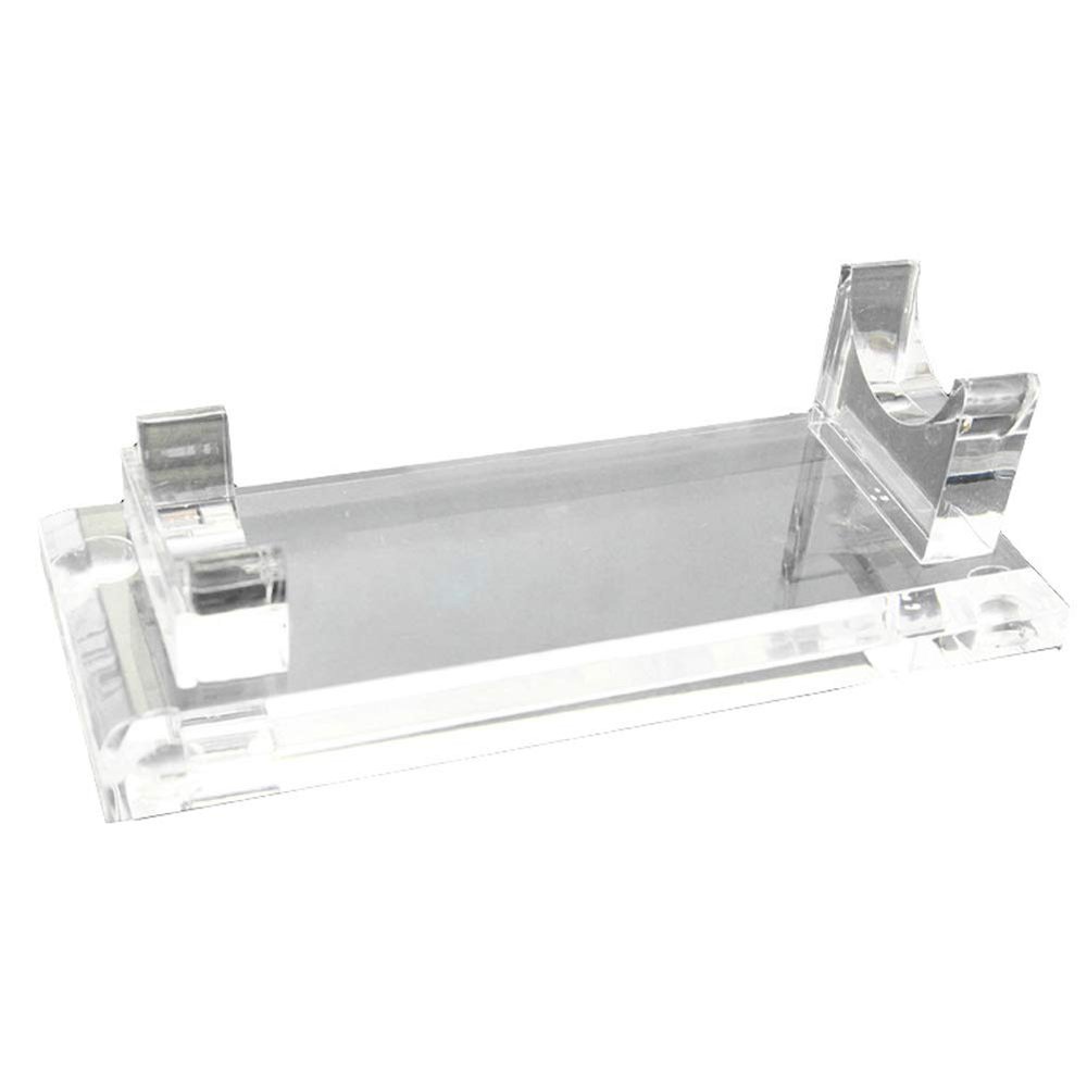 1PC Acrylic Tattoo Gun Holder Tattoo Machine Stand Clear Tattoo Pen Display Stand Rack Shelf Best for Salon Personal Use