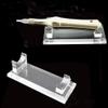 1PC Acrylic Tattoo Gun Holder Tattoo Machine Stand Clear Tattoo Pen Display Stand Rack Shelf Best for Salon Personal Use view 4