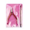 2Pcs/Set Stainless Steel Nail Art Cutter Scissor 2 Ways Cuticle Clipper Pusher Dead Skin Remover Kit Manicure Pedicure Tools Sanding Kit Cuticle Pusher Nipper Scissor (2pcs rainbow) view 2