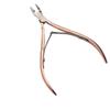 2/3Pcs/Set Stainless Steel Nail Art Cutter Scissor 2 Ways Cuticle Clipper Pusher Dead Skin Remover Kit Manicure Pedicure Tools Sanding Kit Cuticle Pusher Nipper Scissor (2pcs rose gold) view 3