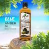 bonballoon Pure & Natural Blue Amber Oil Cold Pressed Al Hawaj Elhawag El Hawag Concentrated Crude Unrefined For Body & Skin & Hair Non Gmo (1 Pack = 17.64 oz / 500 ml)    view 2