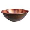 Green Patina Exterior Polished Interior Satin Brushed Copper Foot Tub Basin Wash Soak Spa Beauty Salon Massage Pedicure Bowl view 1
