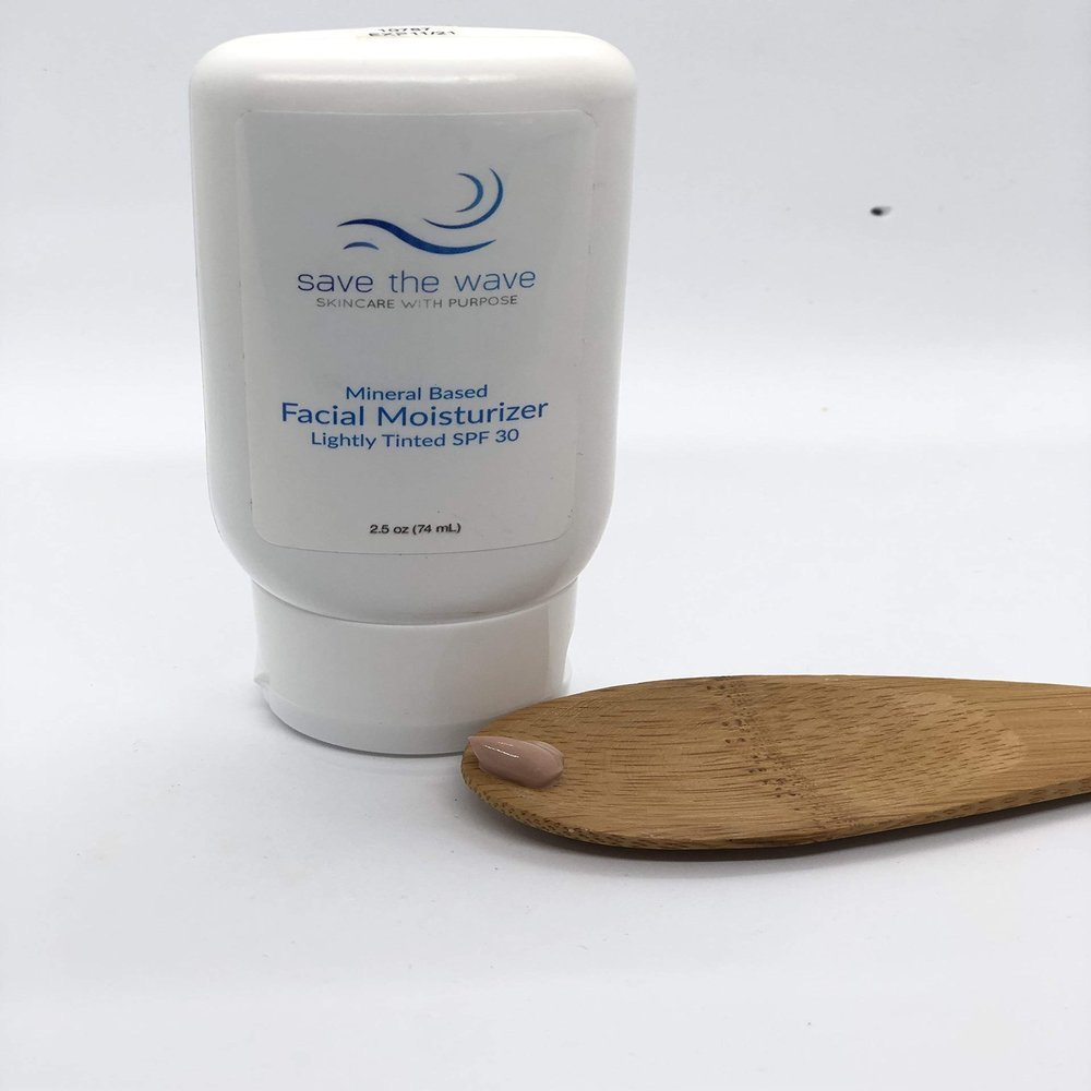 Save The Wave Skincare Mineral Based Tinted Moisturizer SPF 30 (2.5 oz)